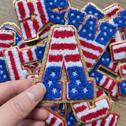 Flag Chenille Letters