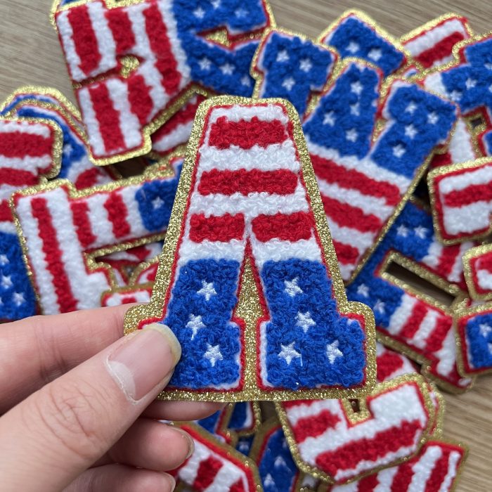 Flag Chenille Letters