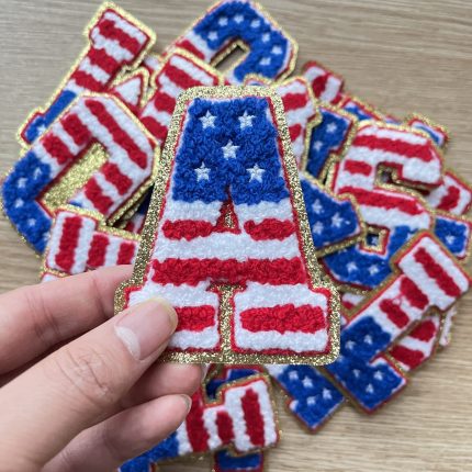 Flag Chenille Letters