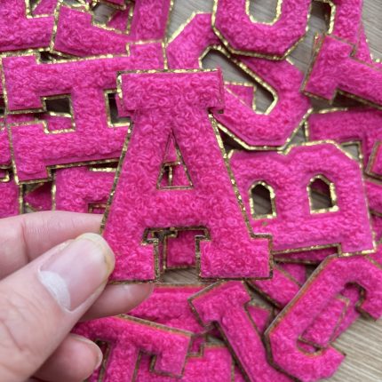 Red Chenille Letters