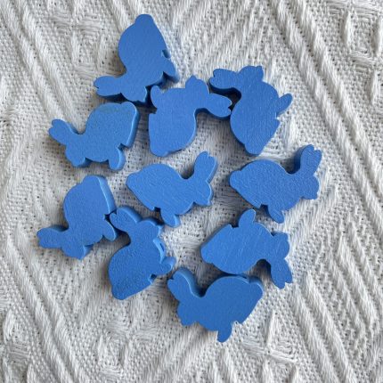 Wood Easter Rabbit Beads