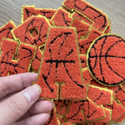 basketball Chenille Letters