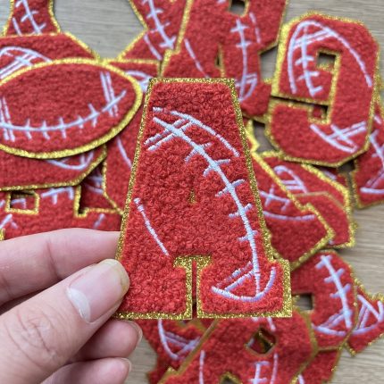 football Chenille Letters