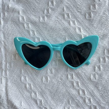 mint heart sunglasses