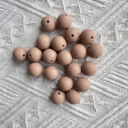 Fawn Silicone Beads