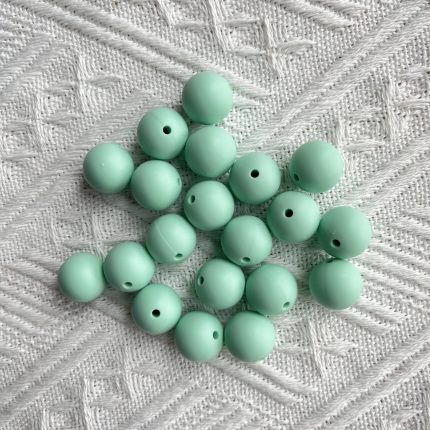 Jade Silicone Beads