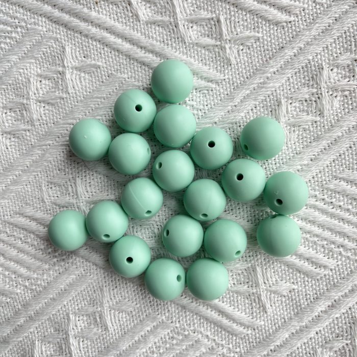 Jade Silicone Beads