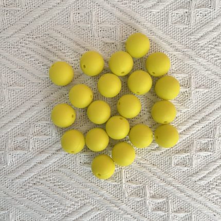 Limeade Silicone Beads