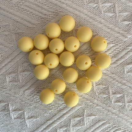 Mimosa Silicone Beads