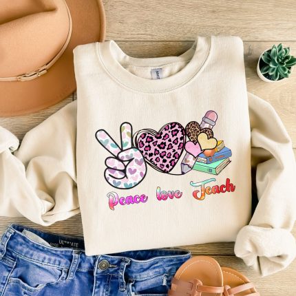 PeaceLoveTeach DTF Transfer
