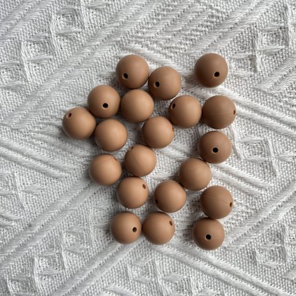Peanut Silicone Beads