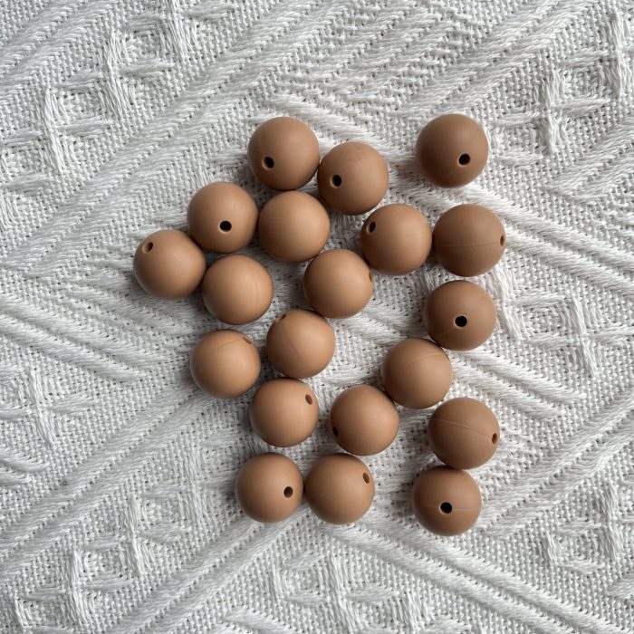 Peanut Silicone Beads