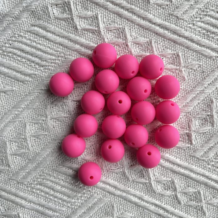 Rose Silicone Beads