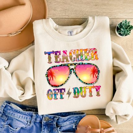 Teacher Off Duty DTF Transfer
