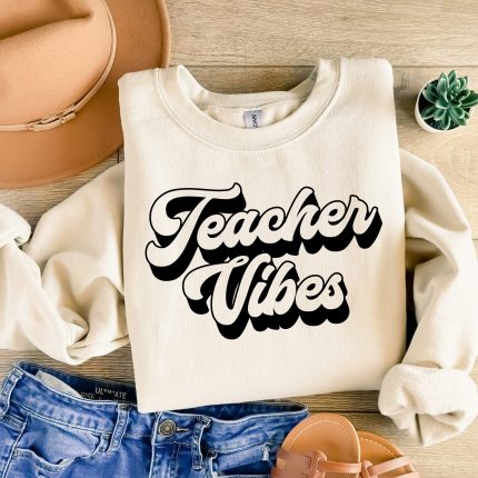 Teacher Vibes DTF Transfer