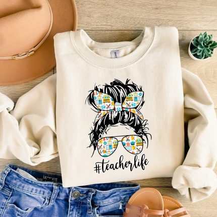 TeacherLife Bun DTF Transfer