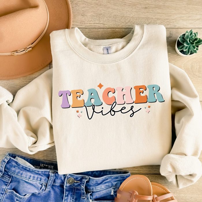 TeacherVibes DTF Transfer