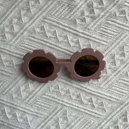 brown sunflower kids sunglasses