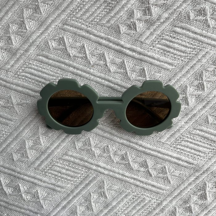green sunflower kids sunglasses