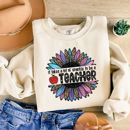 it takes a lot of sparkle to be a teacher DTF Transfer