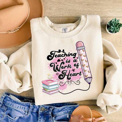 teaching is a work of heart DTF Transfer