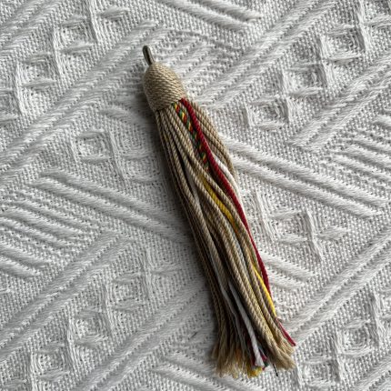 tibetan tassels Khaki