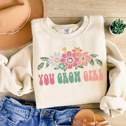 you grow girl DTF TRANSFER