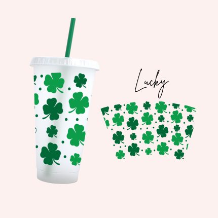 lucky 24oz uv dtf cold cup wrap