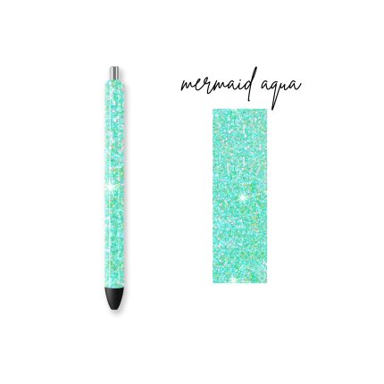 mermaid aqua pen wraps