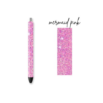 mermaid pink pen wraps