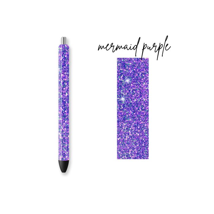 mermaid purple pen wraps