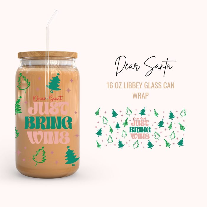 DearSanta 16oz uv dtf cup wraps